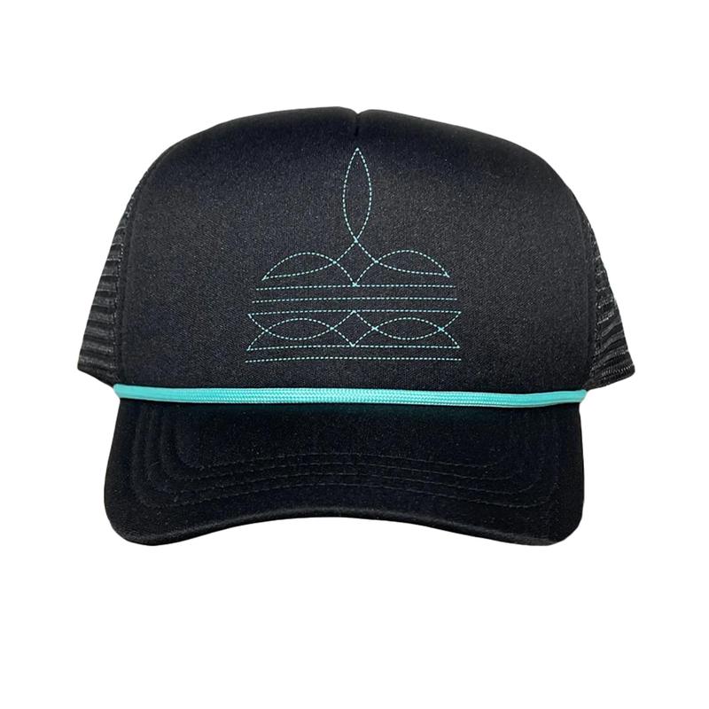 Boot Stitch Foam Trucker Cap