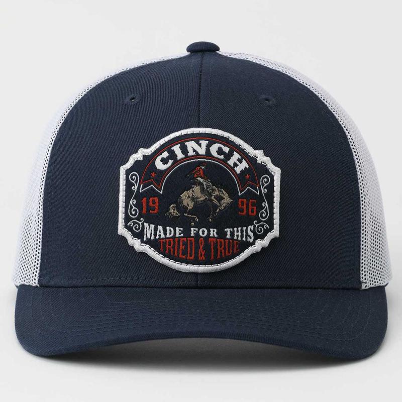 Cinch Navy/White Patch Cap