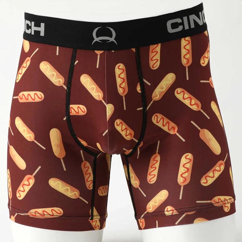 Mens Cinch Corn Dog Boxer