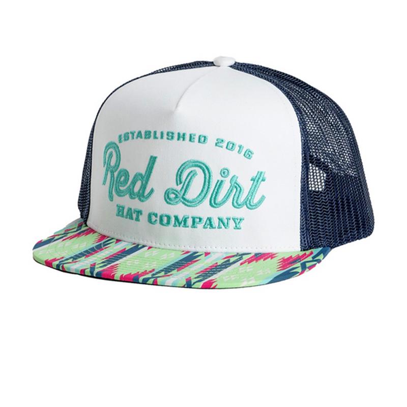 Red Dirt Buckaroo Aztec/White Cap