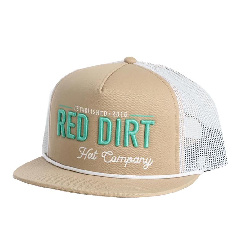 Red Dirt PaPa Khaki/white Cap