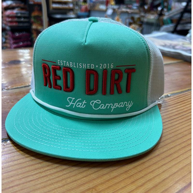 Red Dirt Papa Teal/White Cap