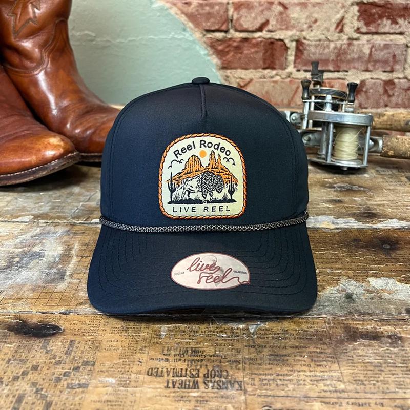Reel Rodeo Outdoors Live Reel Buffalo Cap