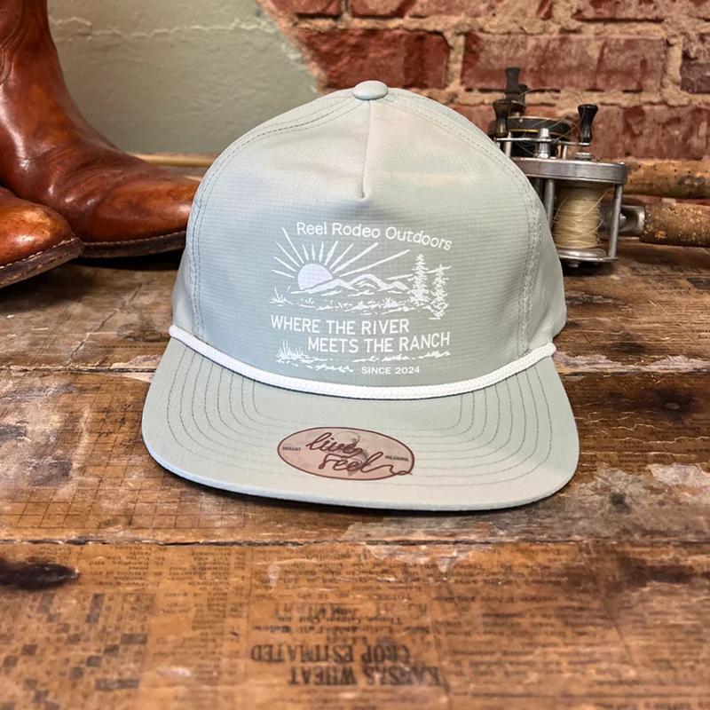Reel Rodeo Outdoors River Ranch Mint Cap