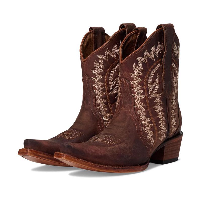 Women's Corral Distressed Brown Booties
