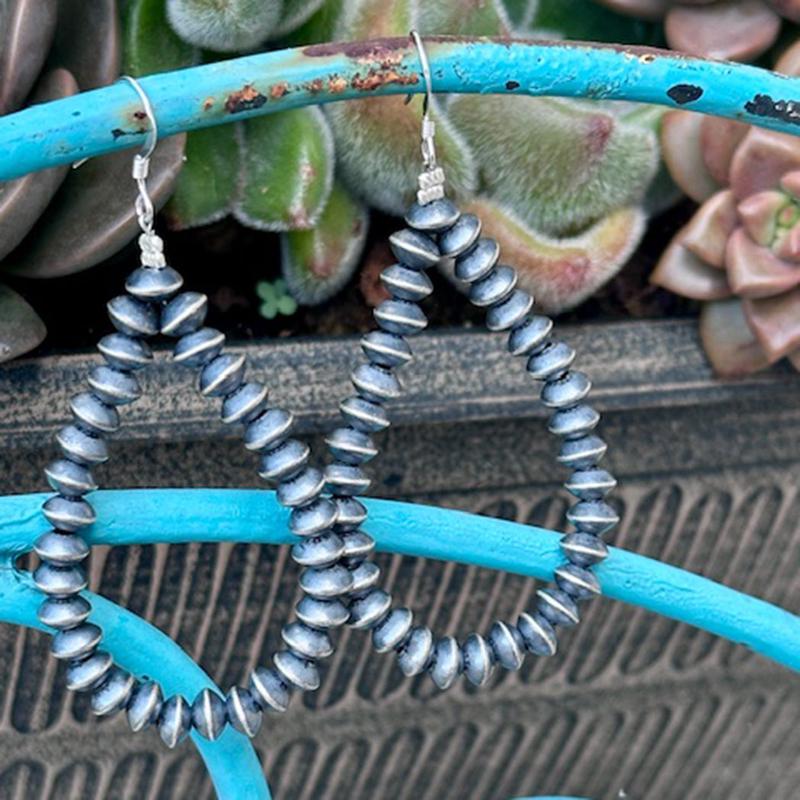 "Joe" Saucer Drop Earrings