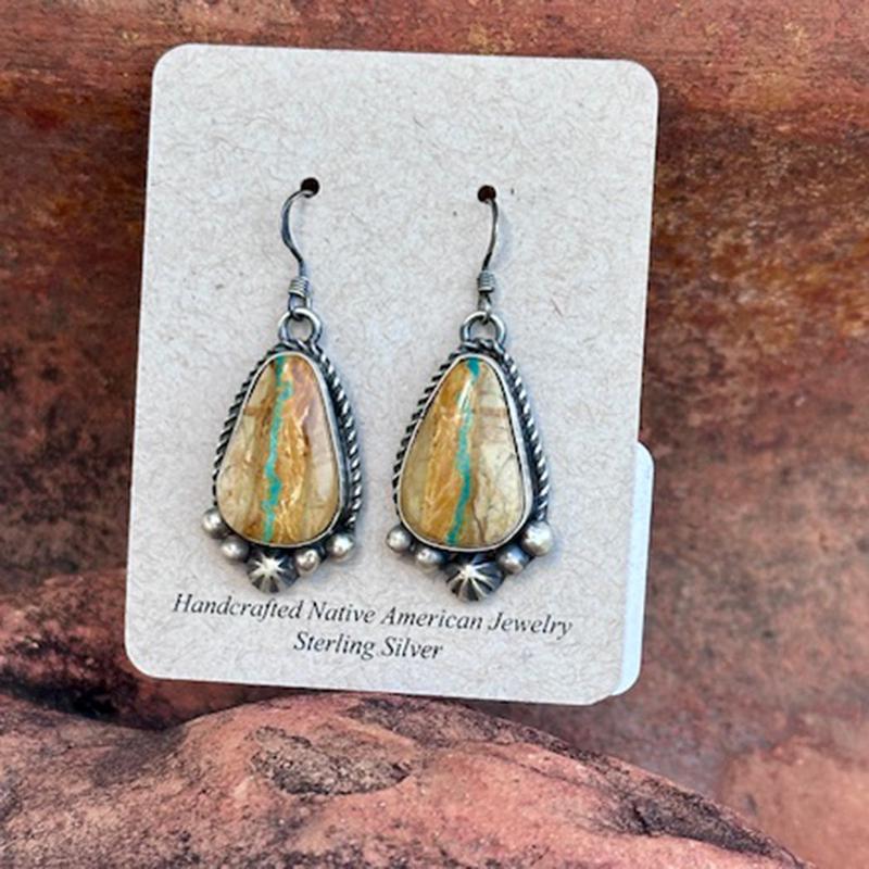 "Lindee" Boulder Ribbon Dangles