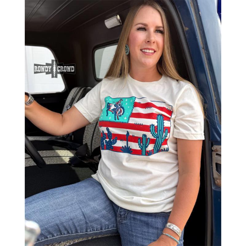 Western Patriotic Tee