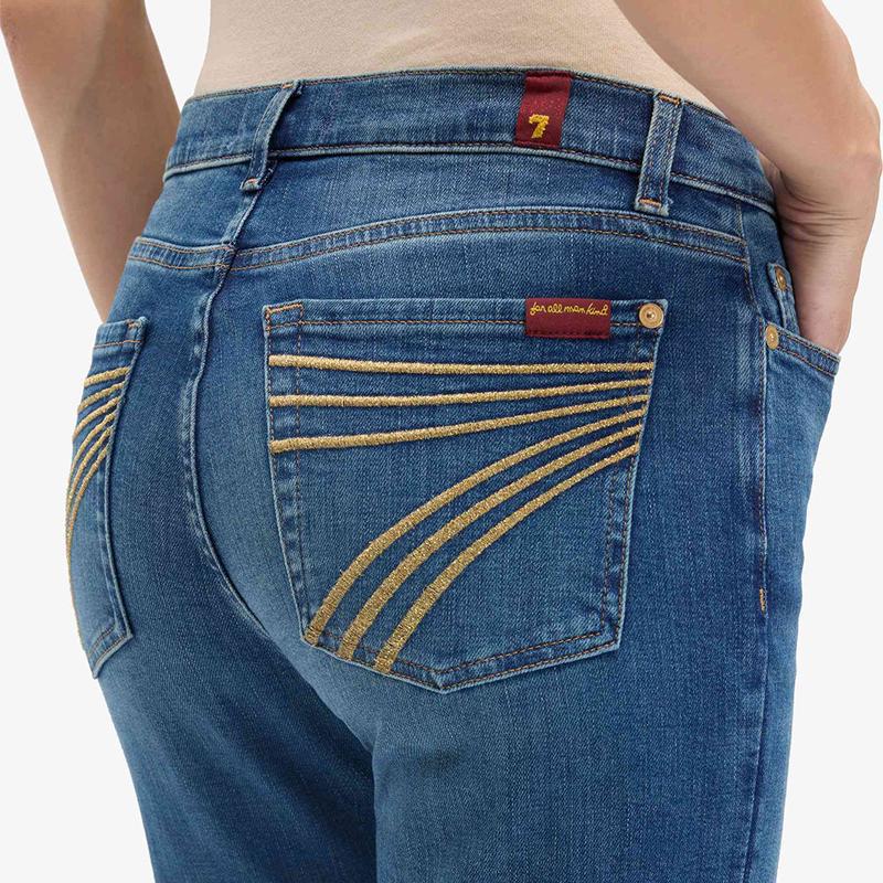 7 For All ManKind Dojo Retro Fade Slim Illusion Jean