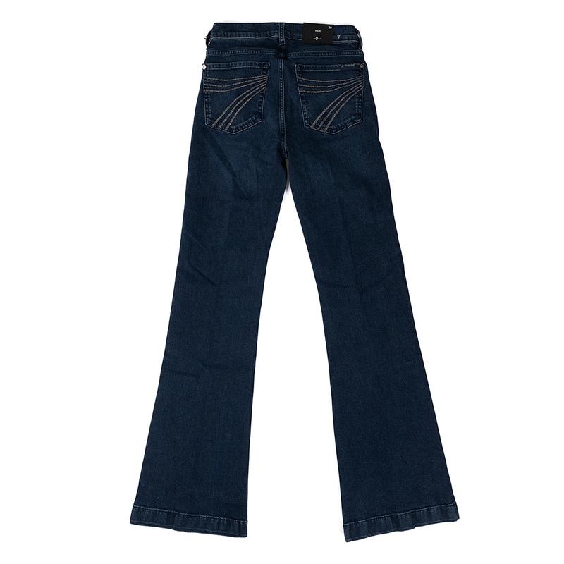 7 For All Mankind Spill Glitter Stitched Dojo Jean