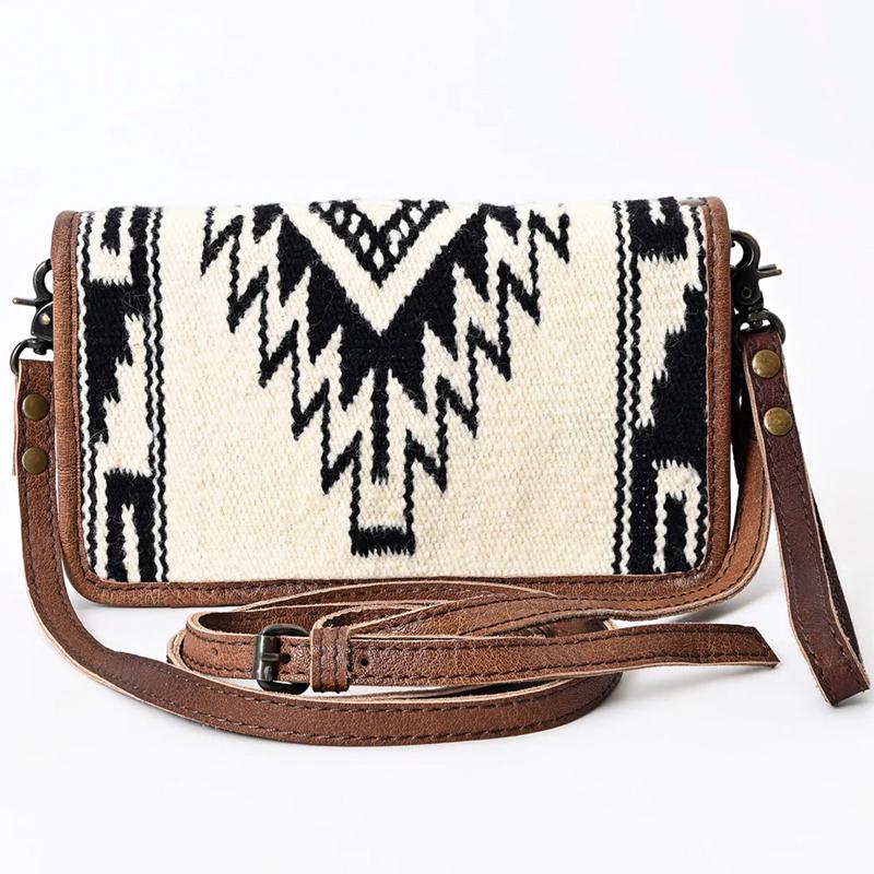 American Darling Black White Aztec Organizer