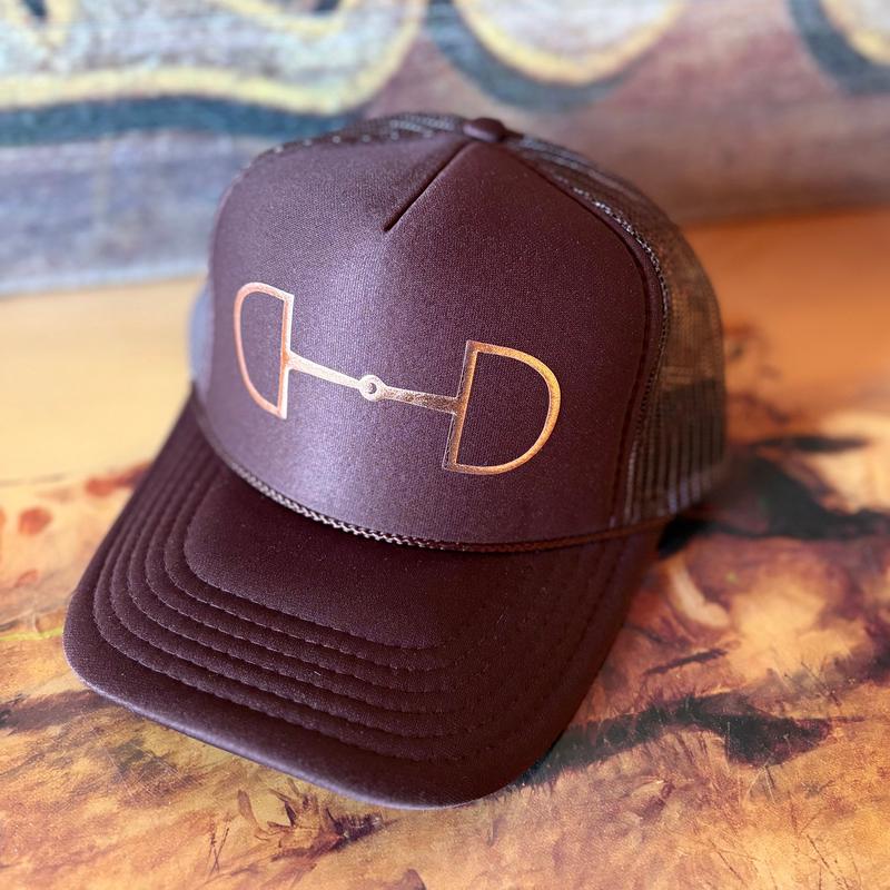 Brown Bit Trucker Hat