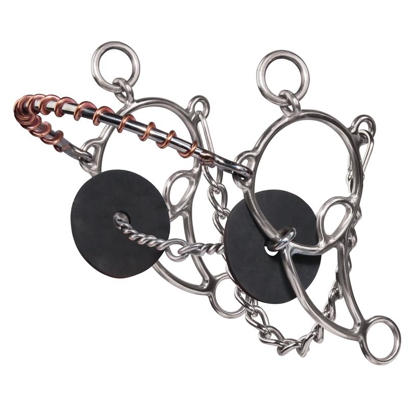 Professional's Choice Twisted Wire Snaffle Combination