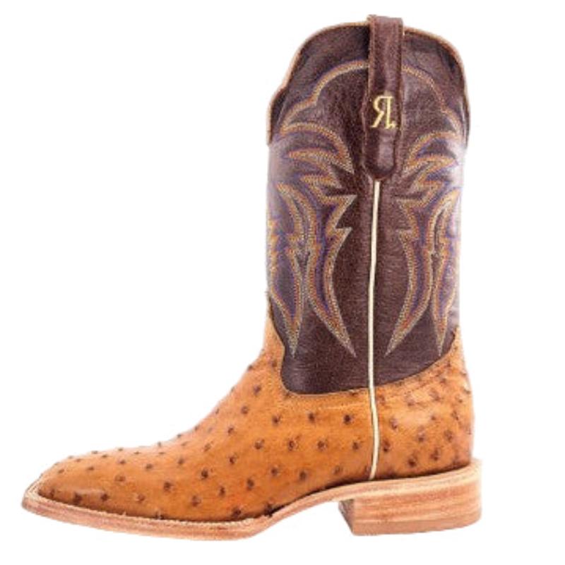 R. Watson Full Quill Ostrich Square Toe